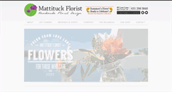 Desktop Screenshot of mattituckflorist.com